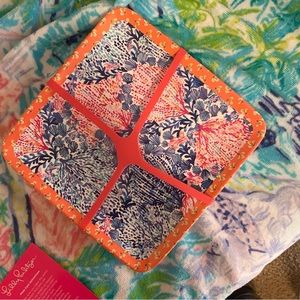 NWT Lilly Pulitzer Seashell Plate set of 4